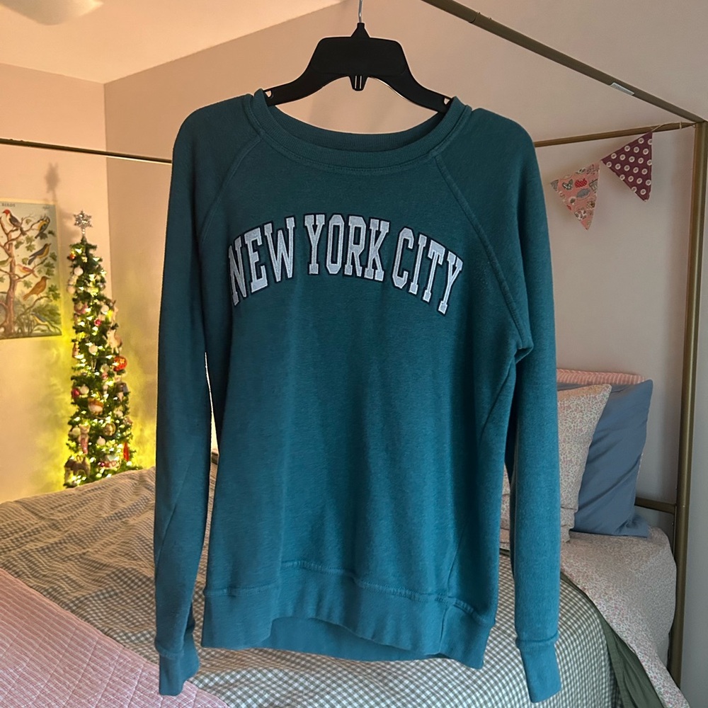 Teal New York City Sweatshirt